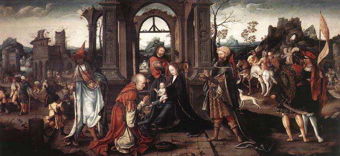 unknow artist Adoration of the Magi
